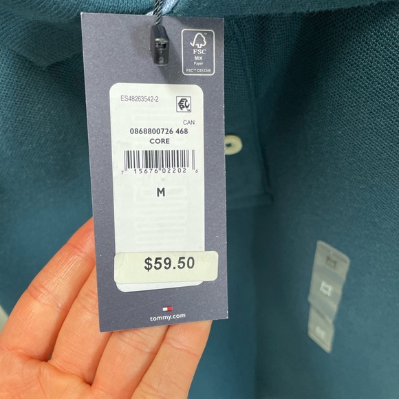 NWT Tommy Hilfiger Polo shirt - Picture 3 of 5